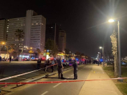 شاهد : لحظة اطلاق النار على منفذ عملية الدهس 